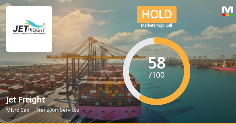 Jet Freight Logistics Ltd is Rated Hold by MarketsMOJO