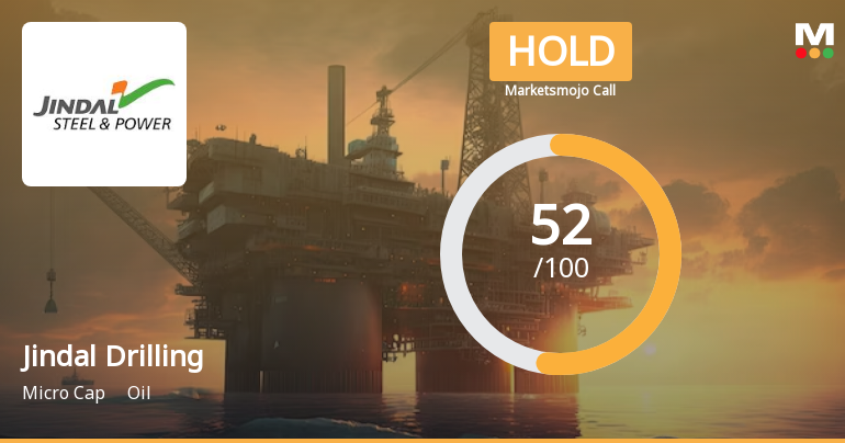 Jindal Drilling & Industries Ltd is Rated Hold
