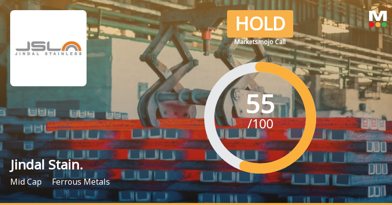 Jindal Stainless Ltd is Rated Hold