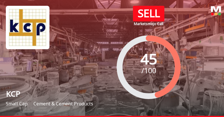 KCP Ltd. is Rated Sell by MarketsMOJO
