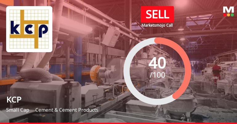 KCP Ltd. is Rated Sell by MarketsMOJO