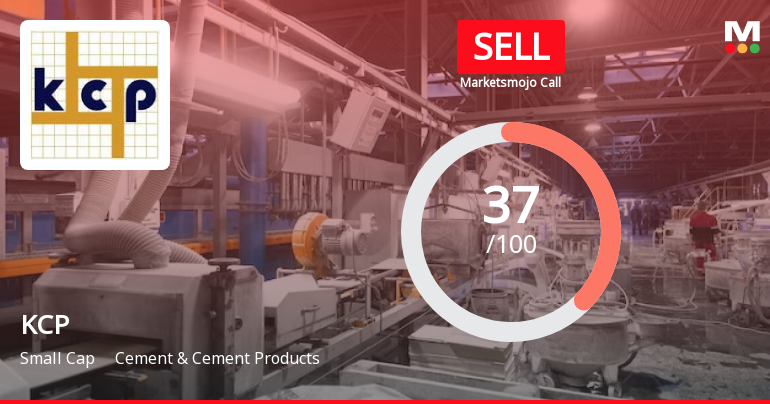 KCP Ltd. is Rated Sell by MarketsMOJO