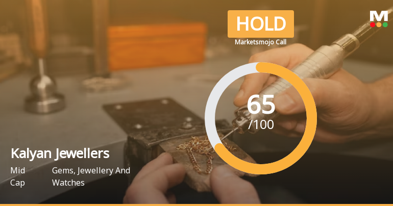 Kalyan Jewellers India Ltd is Rated Hold