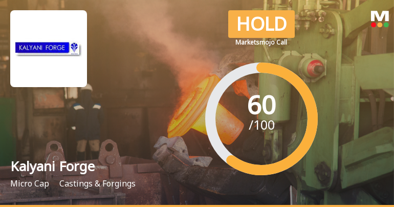 Kalyani Forge Ltd Downgraded to Hold Amid Mixed Technical and Financial Signals