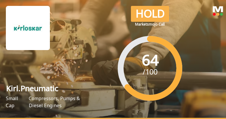 Kirloskar Pneumatic Company Ltd is Rated Hold