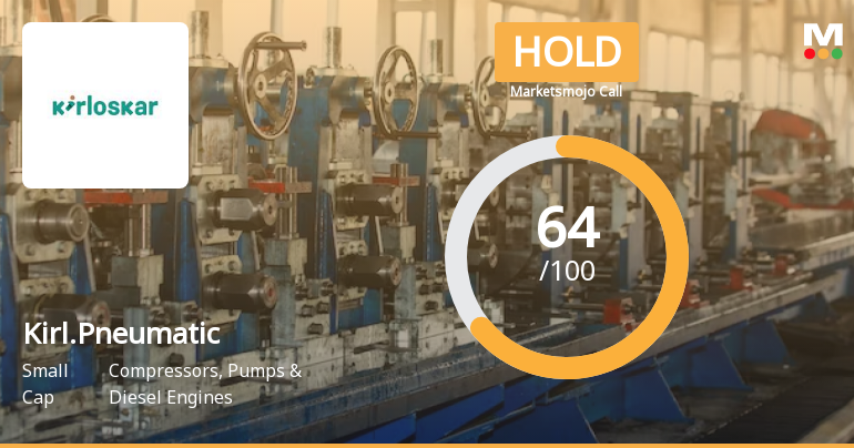 Kirloskar Pneumatic Company Ltd is Rated Hold