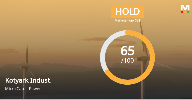 Kotyark Industries Ltd is Rated Hold