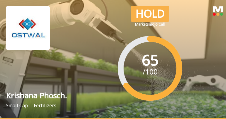 Krishana Phoschem Ltd is Rated Hold