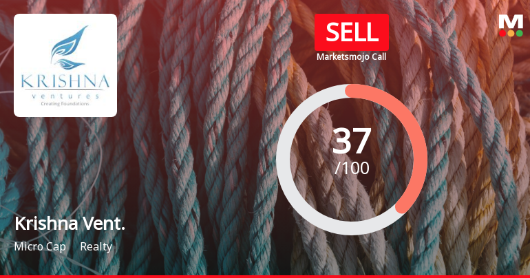 Krishna Ventures Ltd is Rated Sell