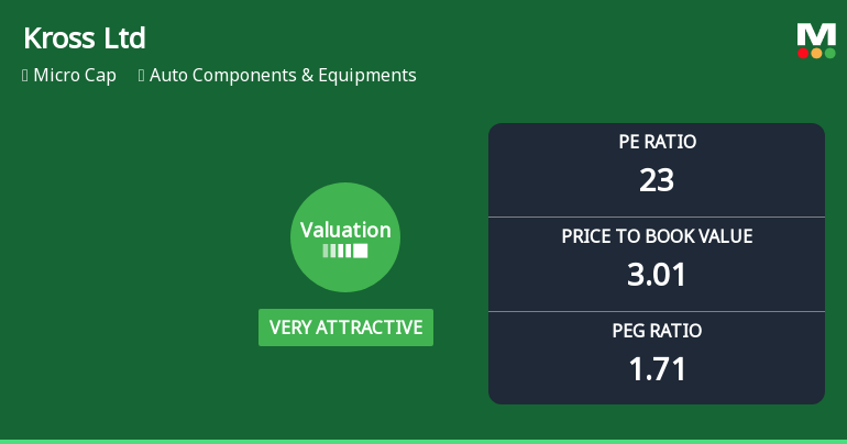 Kross Ltd Valuation Shifts to Very Attractive Amid Strong Market Outperformance