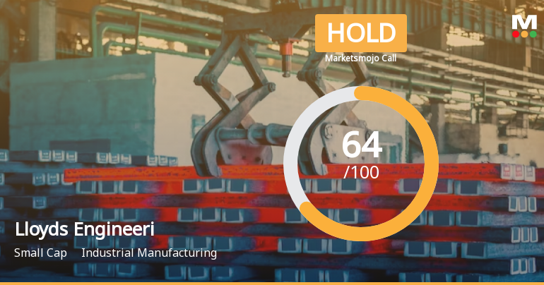 Lloyds Engineering Works Ltd is Rated Hold