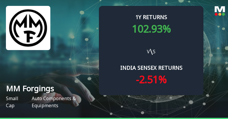 103% Stock Return, Profit Decline: What’s Behind MM Forgings Ltd.’s Multibagger Rally?
