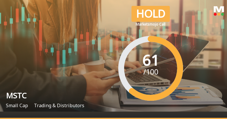 MSTC Ltd Downgraded to Hold as Technicals Weaken Despite Strong Financials