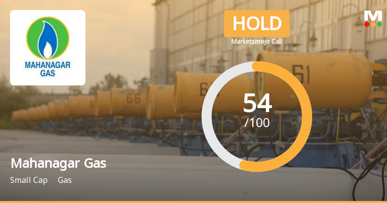 Mahanagar Gas Ltd. Upgraded to Hold by MarketsMOJO Amid Mixed Financial and Technical Signals