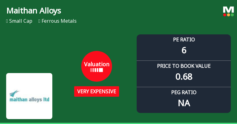 Maithan Alloys Ltd: Valuation Shifts Signal Growing Price Caution