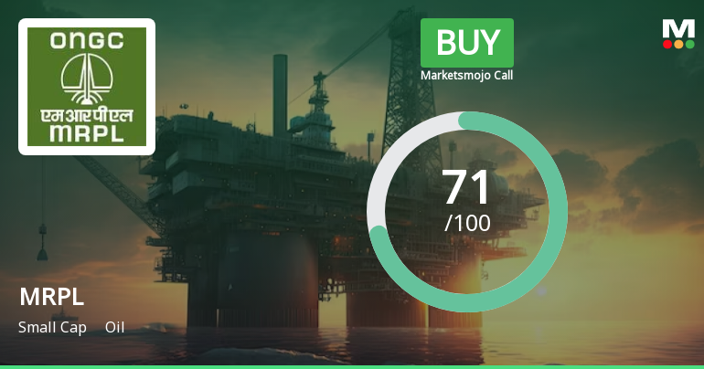 Mangalore Refinery & Petrochemicals Ltd. is Rated Buy