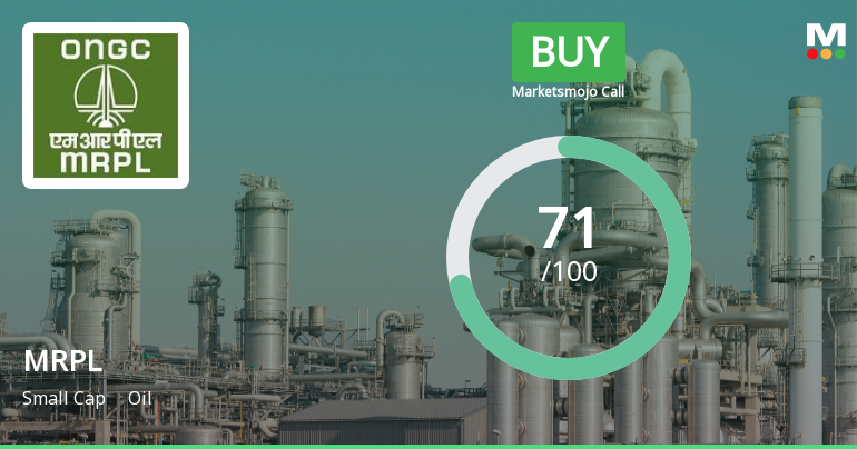 Mangalore Refinery & Petrochemicals Ltd. Upgraded to Buy on Strong Financial and Technical Signals