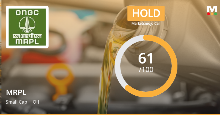 Mangalore Refinery & Petrochemicals Ltd. Downgraded to Hold Amid Mixed Technical and Financial Signals