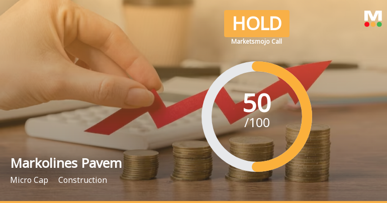 Markolines Pavement Technologies Ltd is Rated Hold