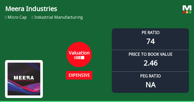 Meera Industries Ltd Valuation Shift Signals Price Attractiveness Decline
