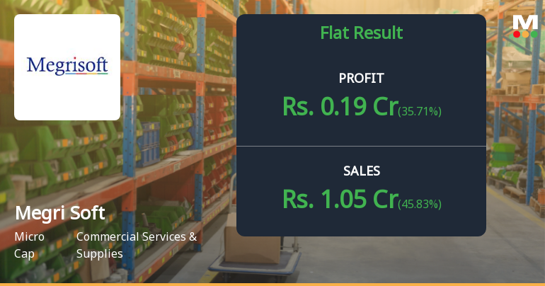 Megri Soft Q1 FY27: Profit Surge Masks Underlying Execution Challenges