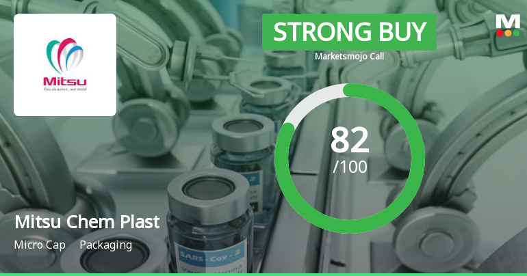 Mitsu Chem Plast Ltd is Rated Strong Buy