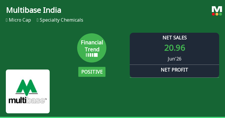 Multibase India Ltd Reports Strong Quarterly Turnaround Amid Specialty Chemicals Sector Challenges
