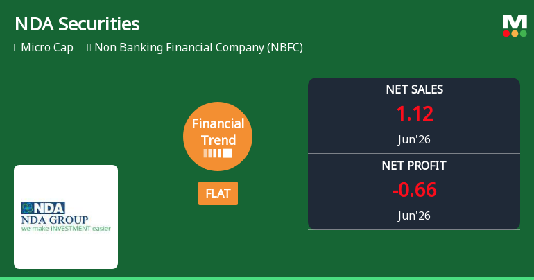 NDA Securities Ltd Reports Flat Quarterly Performance Amid Margin Pressures