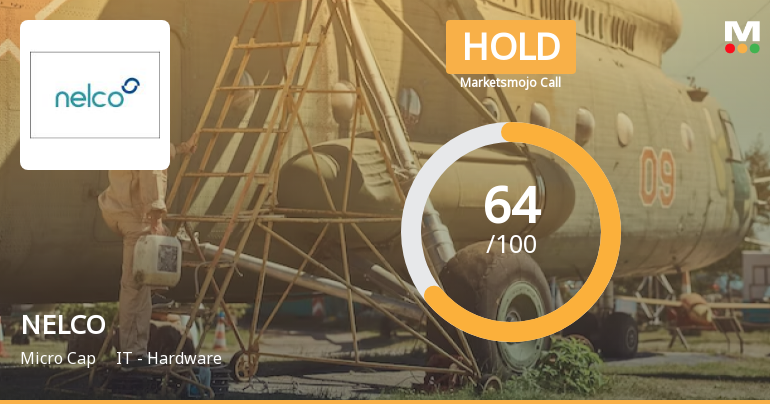 NELCO Ltd is Rated Hold by MarketsMOJO