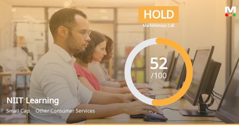 NIIT Learning Systems Ltd is Rated Hold