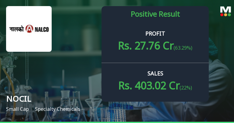 NOCIL Q1 FY27: Strong Profit Rebound Masks Underlying Margin Pressures