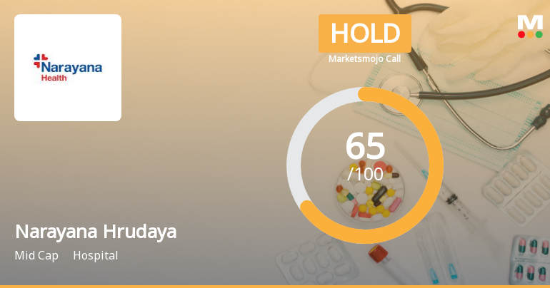 Narayana Hrudayalaya Ltd is Rated Hold by MarketsMOJO