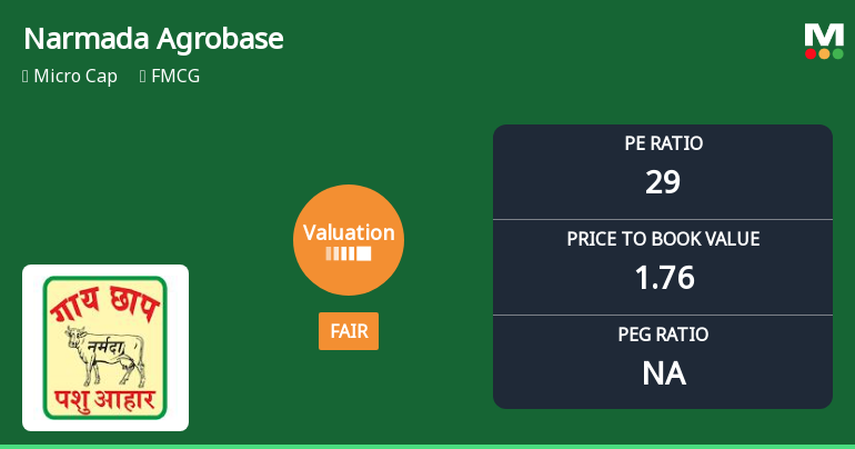 Narmada Agrobase Ltd Valuation Shifts Signal Changing Market Sentiment