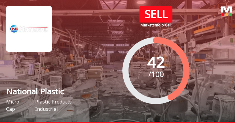 National Plastic Technologies Ltd is Rated Sell