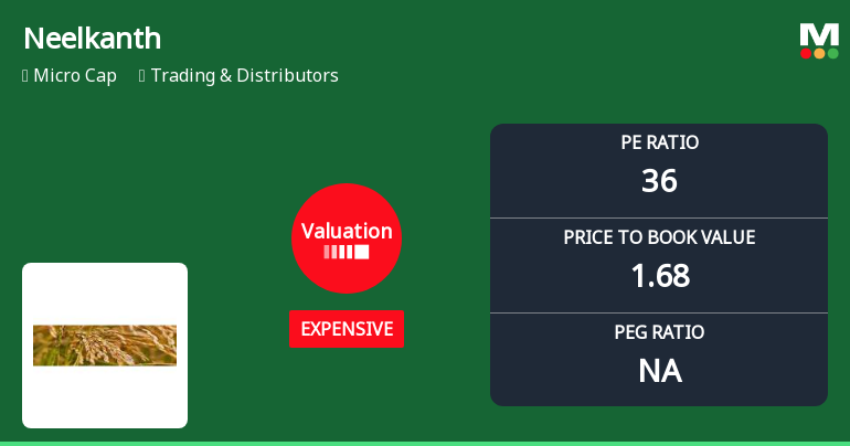 Neelkanth Ltd Valuation Shifts Signal Elevated Price Risk Amid Weak Returns