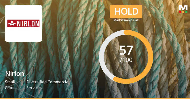 Nirlon Ltd is Rated Hold by MarketsMOJO