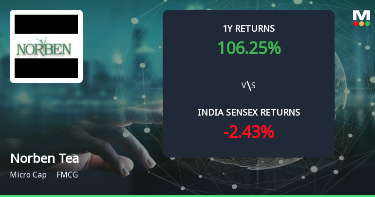 Golden Cross Forms in Norben Tea & Exports Ltd — On a Day the Stock Rose 5.00%. What the Mixed Signals Mean