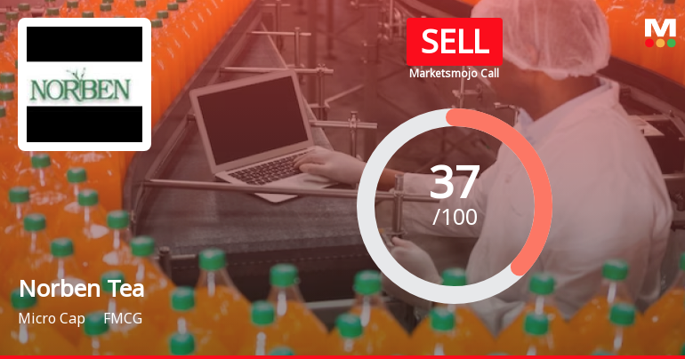 Norben Tea & Exports Ltd Upgraded to Sell on Technical Improvement Despite Financial Challenges