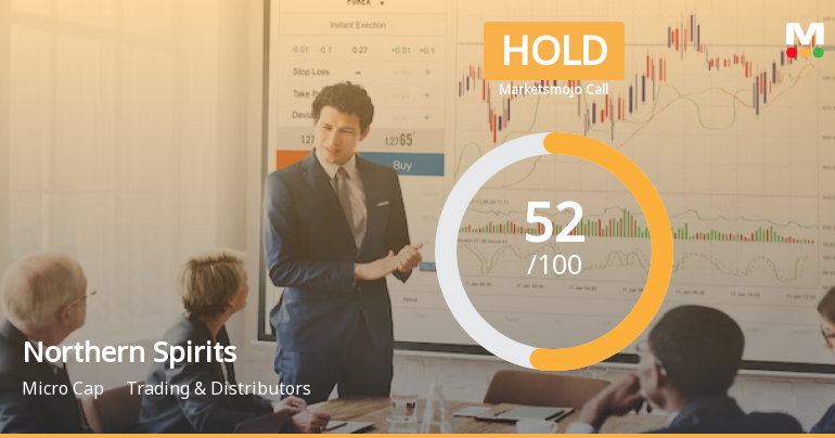 Northern Spirits Ltd is Rated Hold by MarketsMOJO
