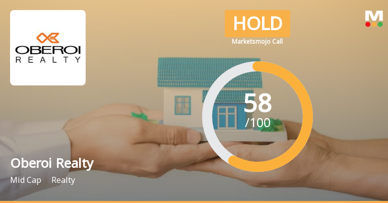 Oberoi Realty Ltd is Rated Hold