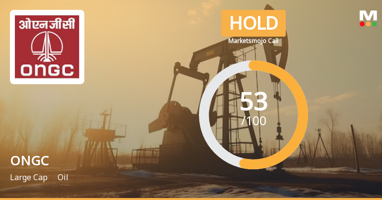 Oil & Natural Gas Corporation Ltd. is Rated Hold