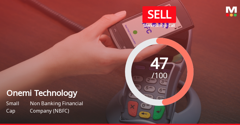 Onemi Technology Solutions Downgraded to Sell Amid Technical Weakness and Valuation Concerns