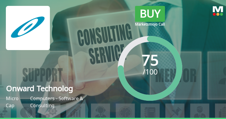 Onward Technologies Ltd Upgraded to Buy on Strong Technical and Valuation Metrics
