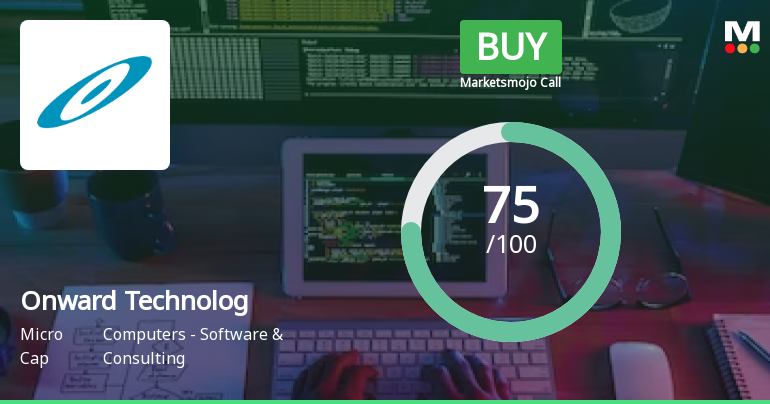 Onward Technologies Ltd is Rated Buy