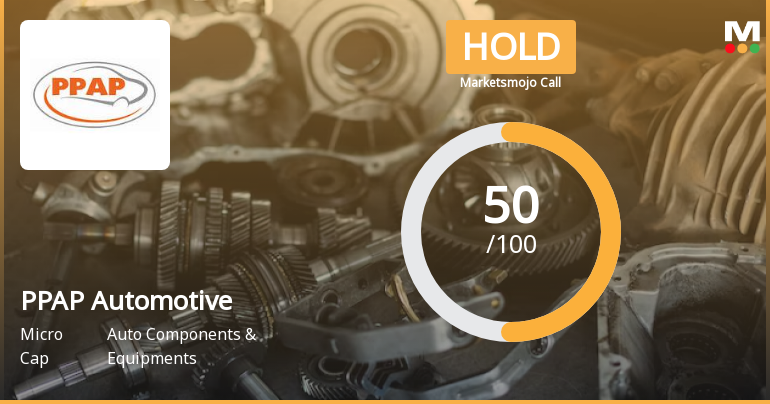 PPAP Automotive Ltd is Rated Hold