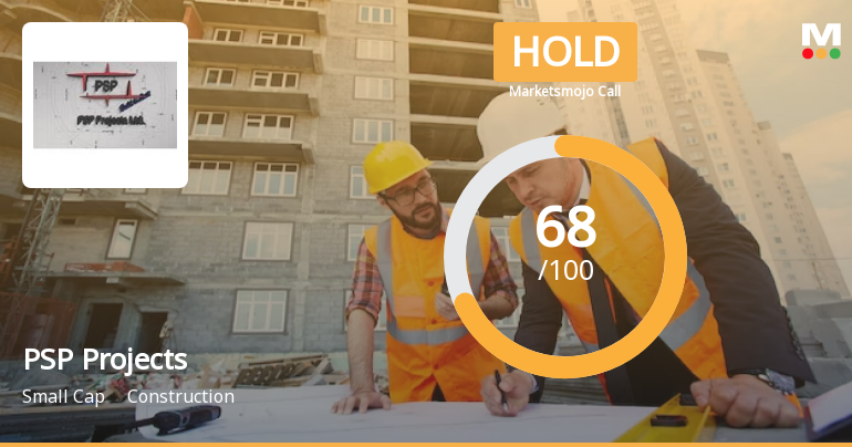 PSP Projects Ltd is Rated Hold by MarketsMOJO