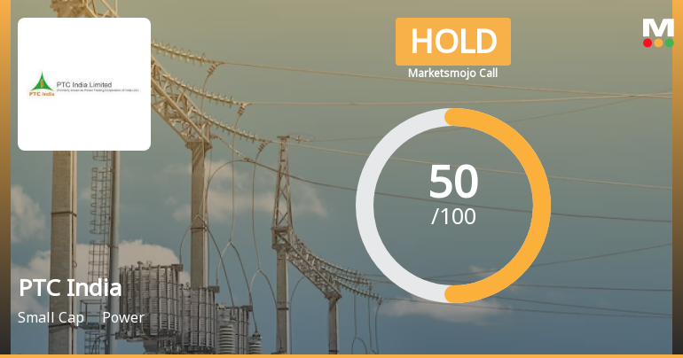 MarketsMOJO Upgrades PTC India Ltd from Sell to Hold on Valuation and Quality Metrics