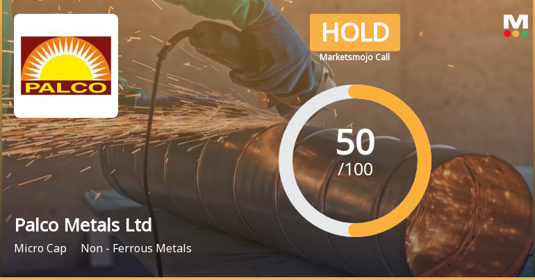 Palco Metals Ltd is Rated Hold