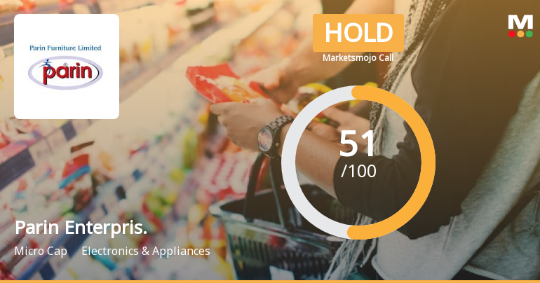 Parin Enterprises Ltd is Rated Hold by MarketsMOJO