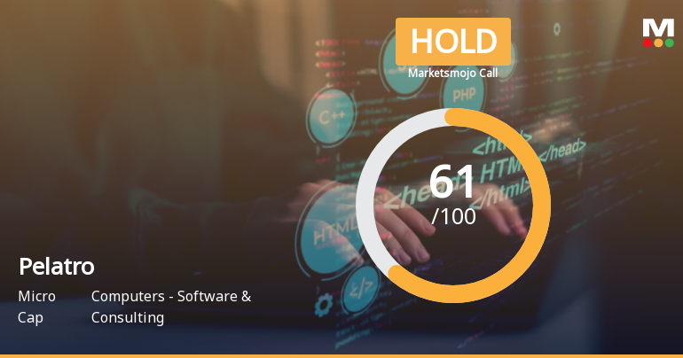 Pelatro Ltd is Rated Hold by MarketsMOJO